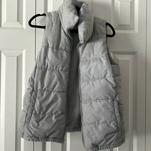 Old Navy Chunky Gray Puffer Vest